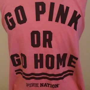 PINK workout top